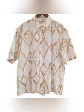 Zara linen shirt size XL